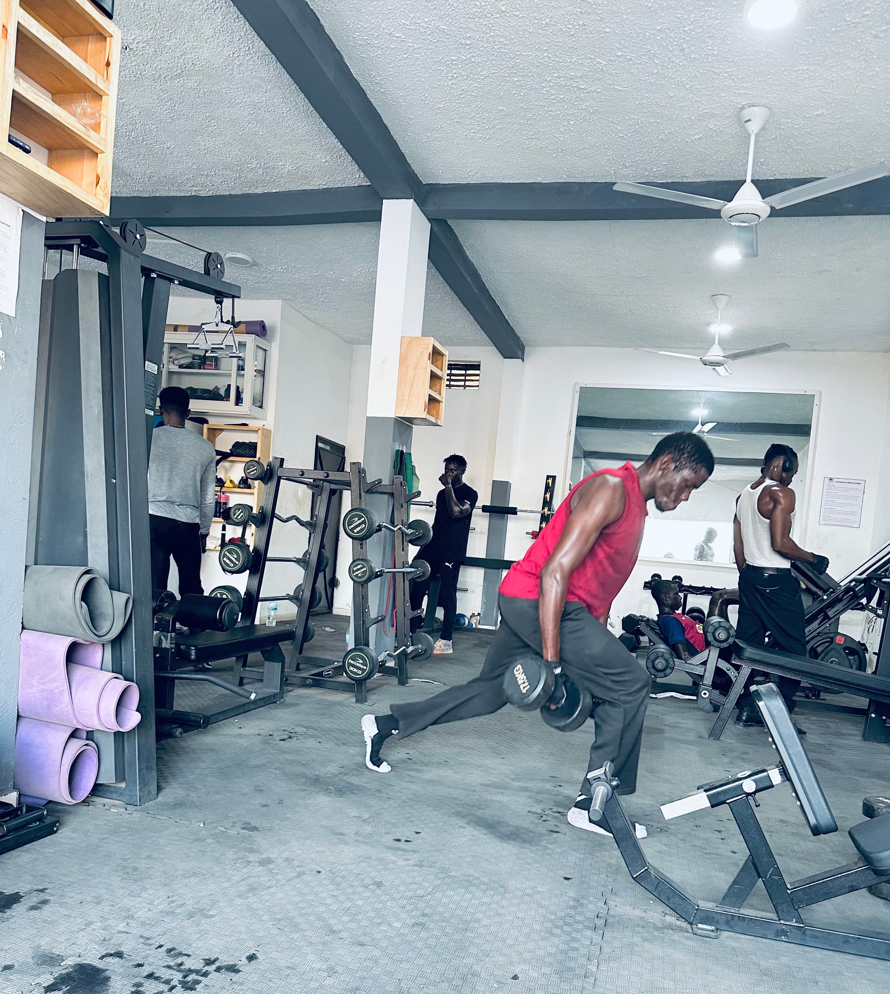 Free Weights Floor